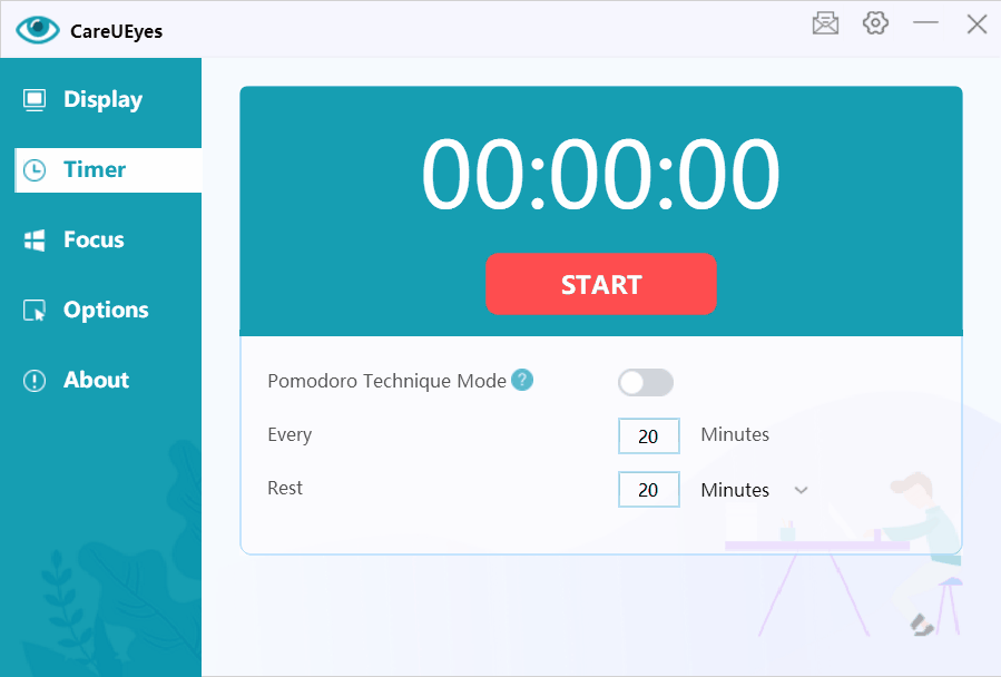 CareUEyes Timer