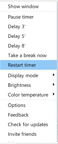 Tray Restart